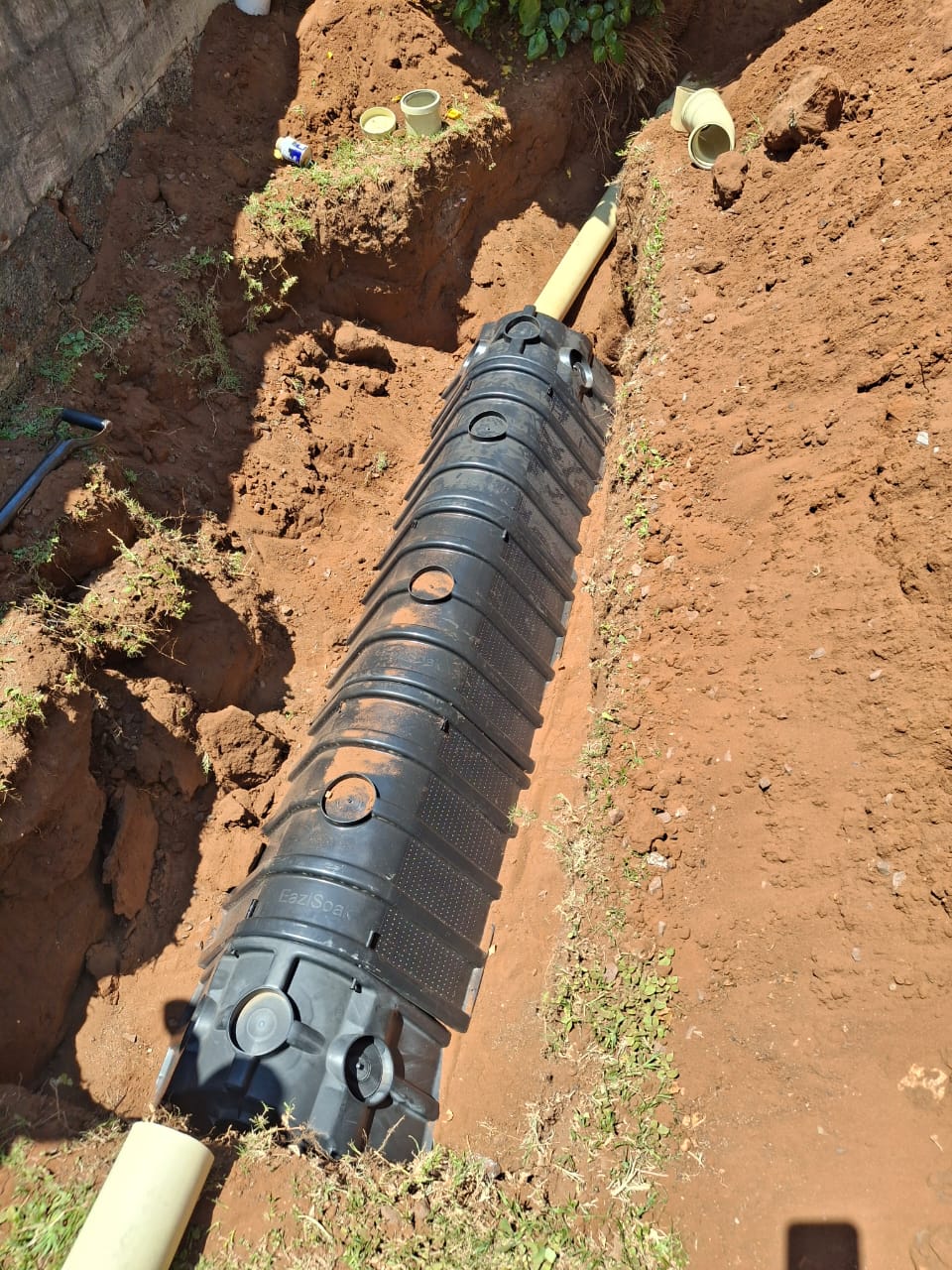 Stormwater soakaway system